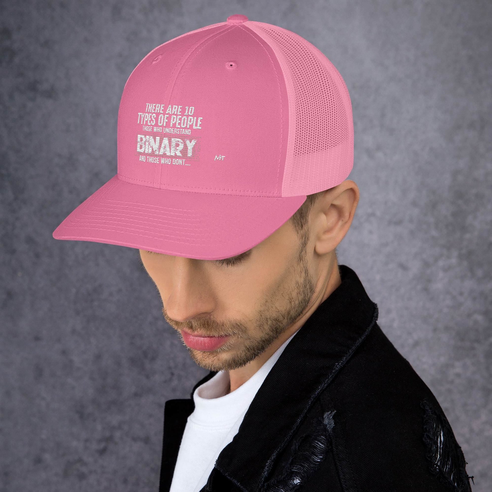 There are 10 types of people - Trucker Cap by DarkByteGear