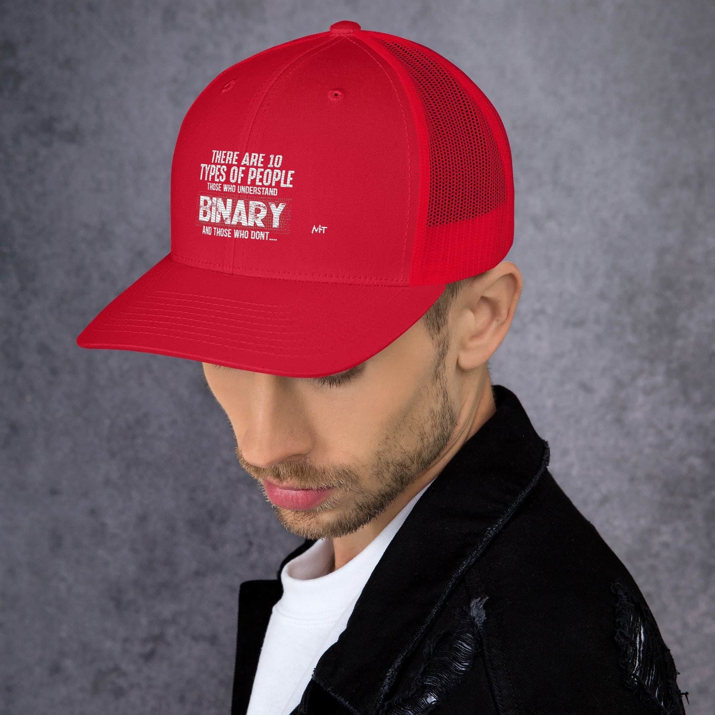 There are 10 types of people - Trucker Cap by DarkByteGear