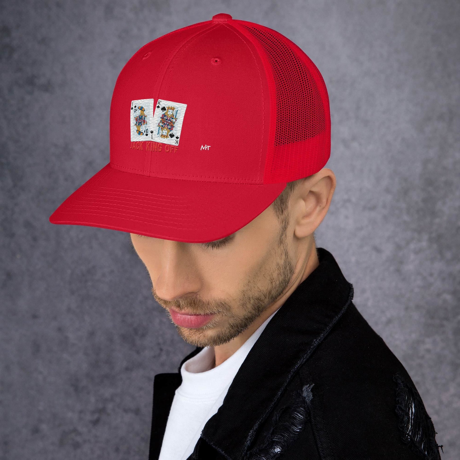 Jack King Off - Trucker Cap by DarkByteGear