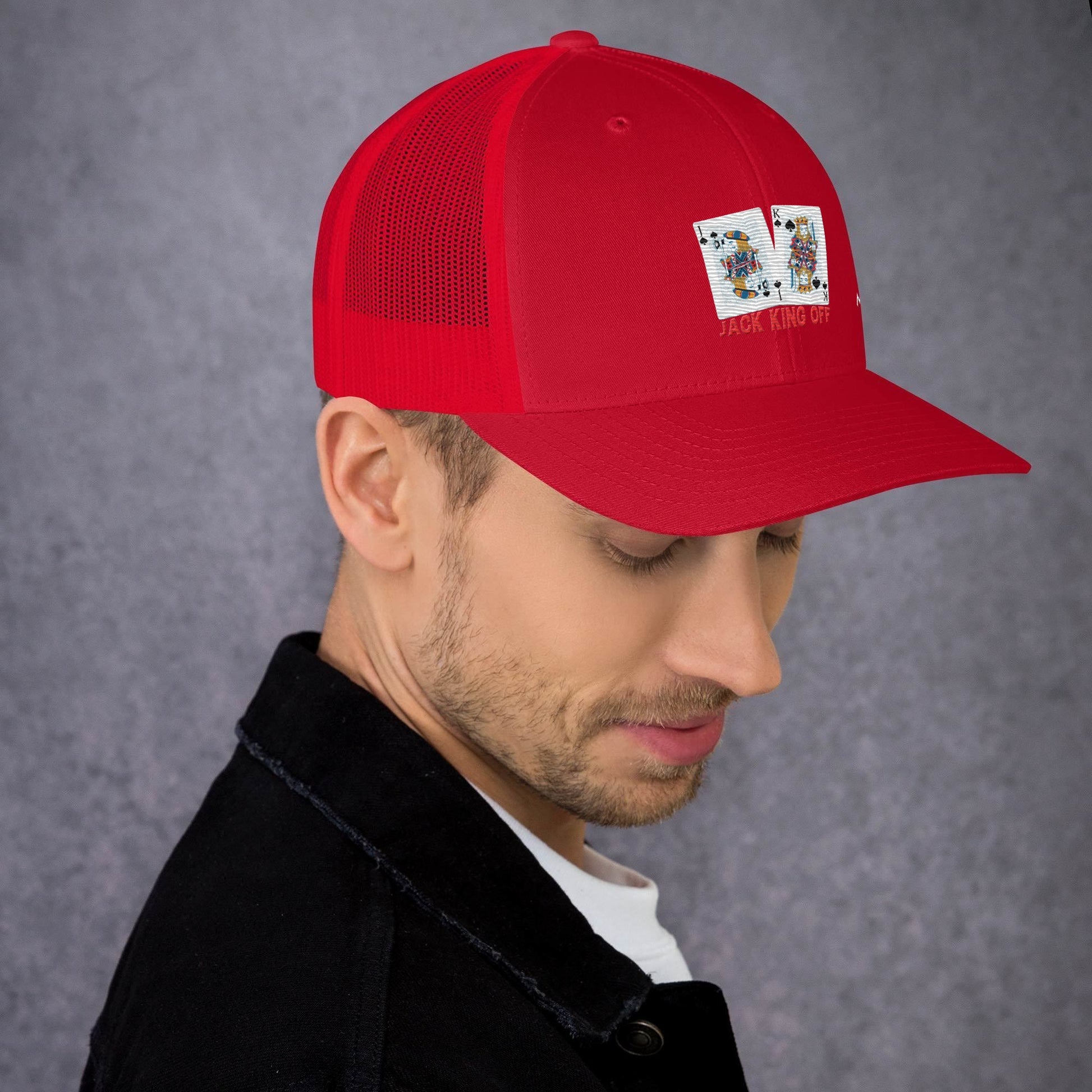 Jack King Off - Trucker Cap by DarkByteGear