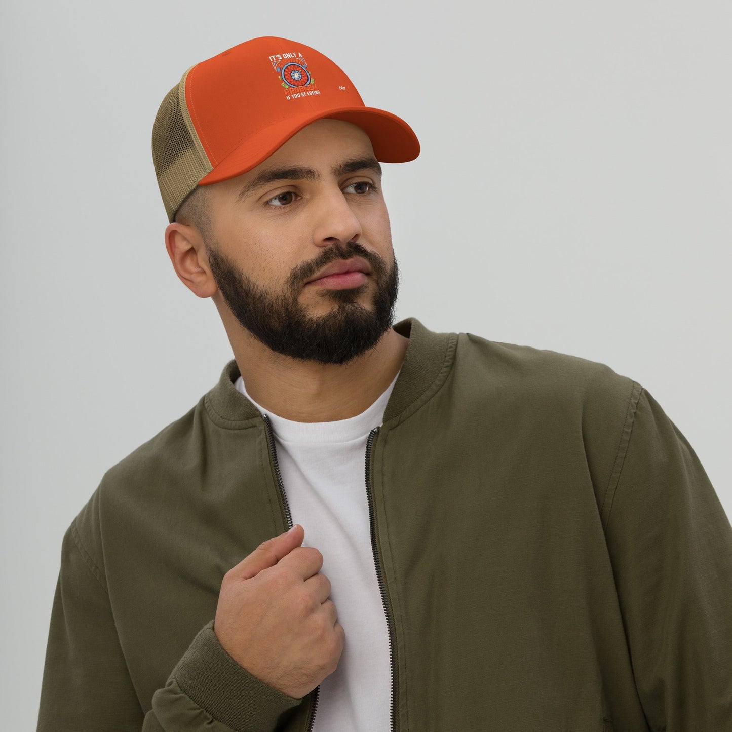 It's only a Gambling Problem, if I am losing V1 - Trucker Cap by DarkByteGear