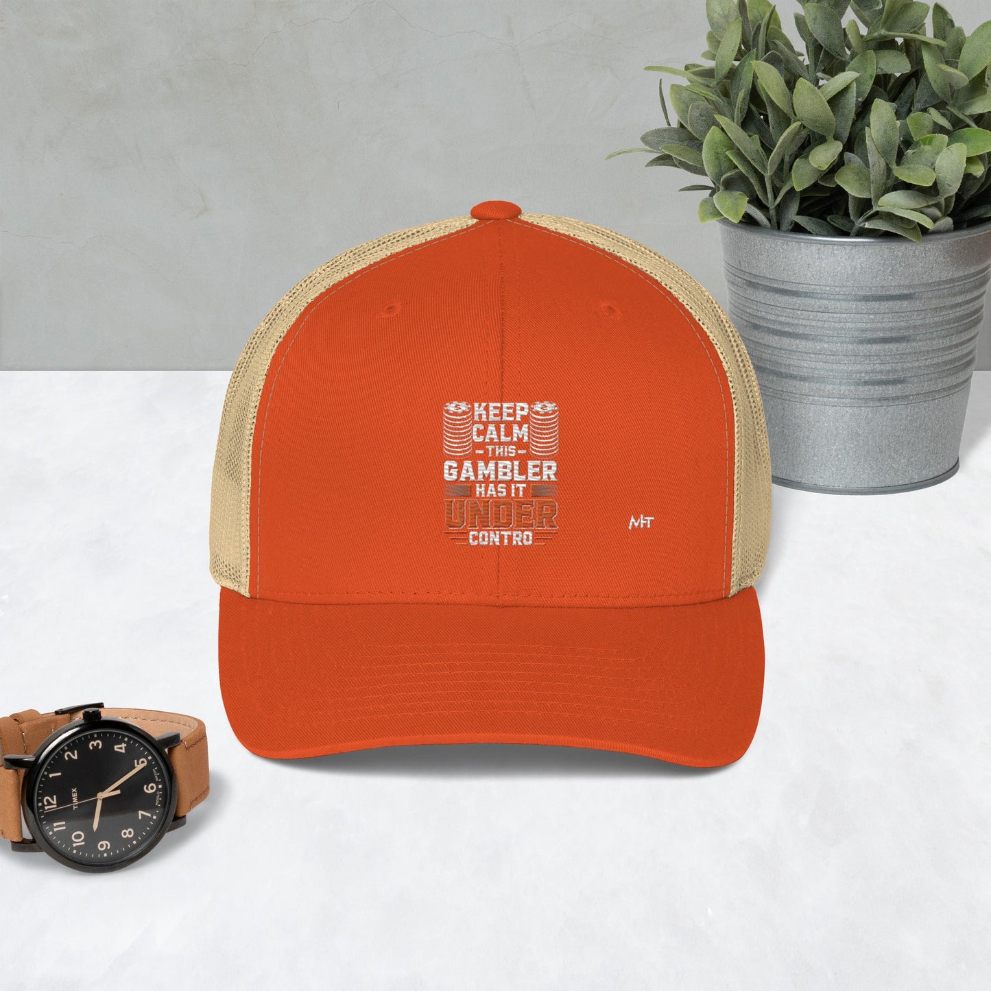 Keep Calm: This Gambler Has it under Control - Trucker Cap by DarkByteGear