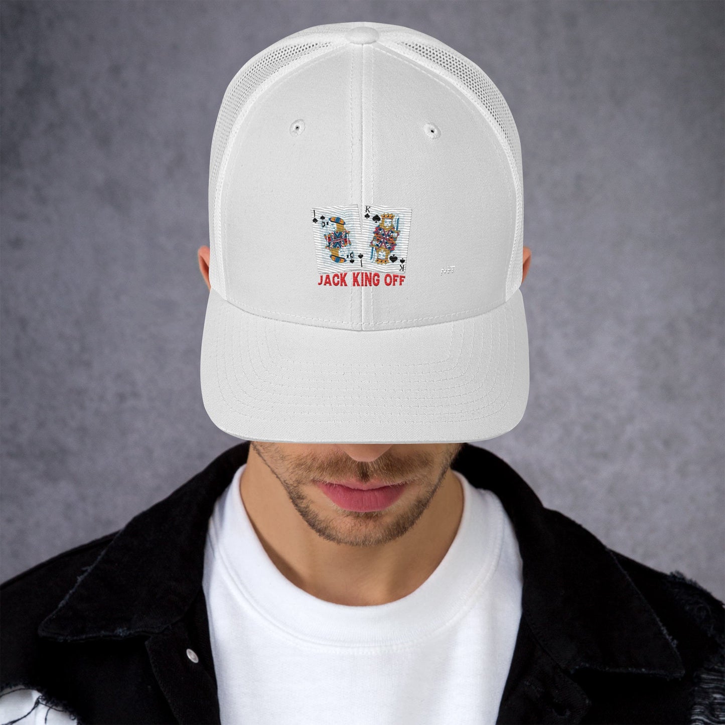 Jack King Off - Trucker Cap by DarkByteGear