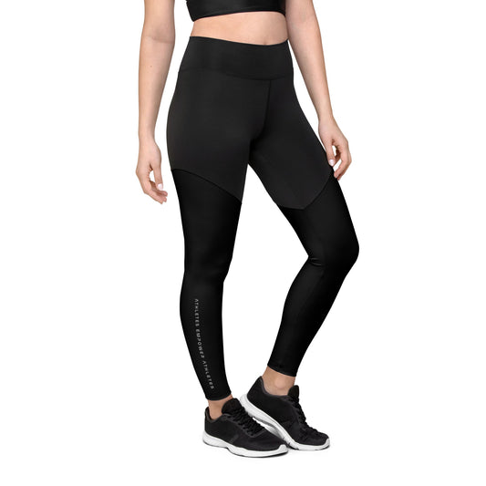 Athletes Empower Athletes - Sports Leggings by DarkByteGear