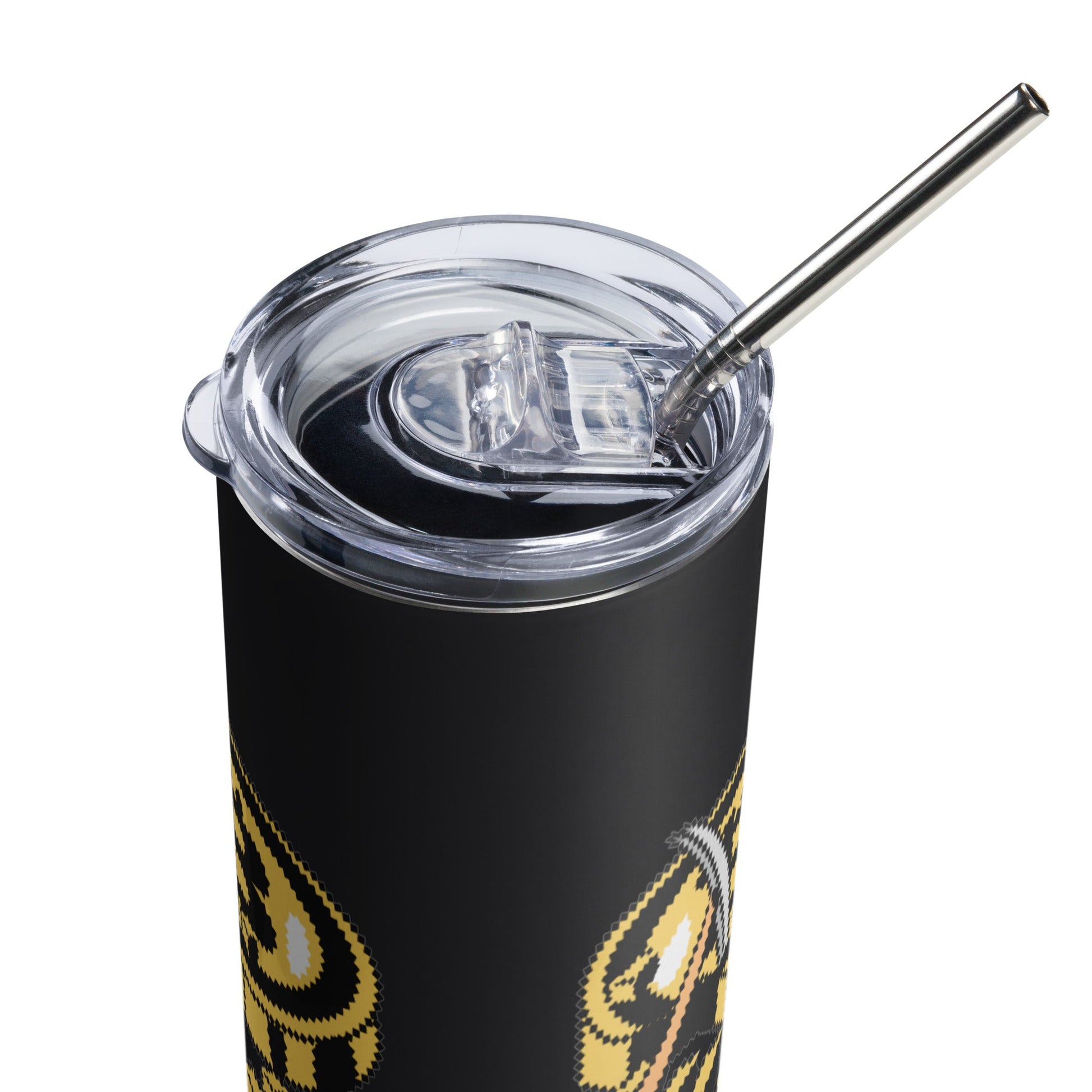 Crypto King - Stainless steel tumbler by DarkByteGear