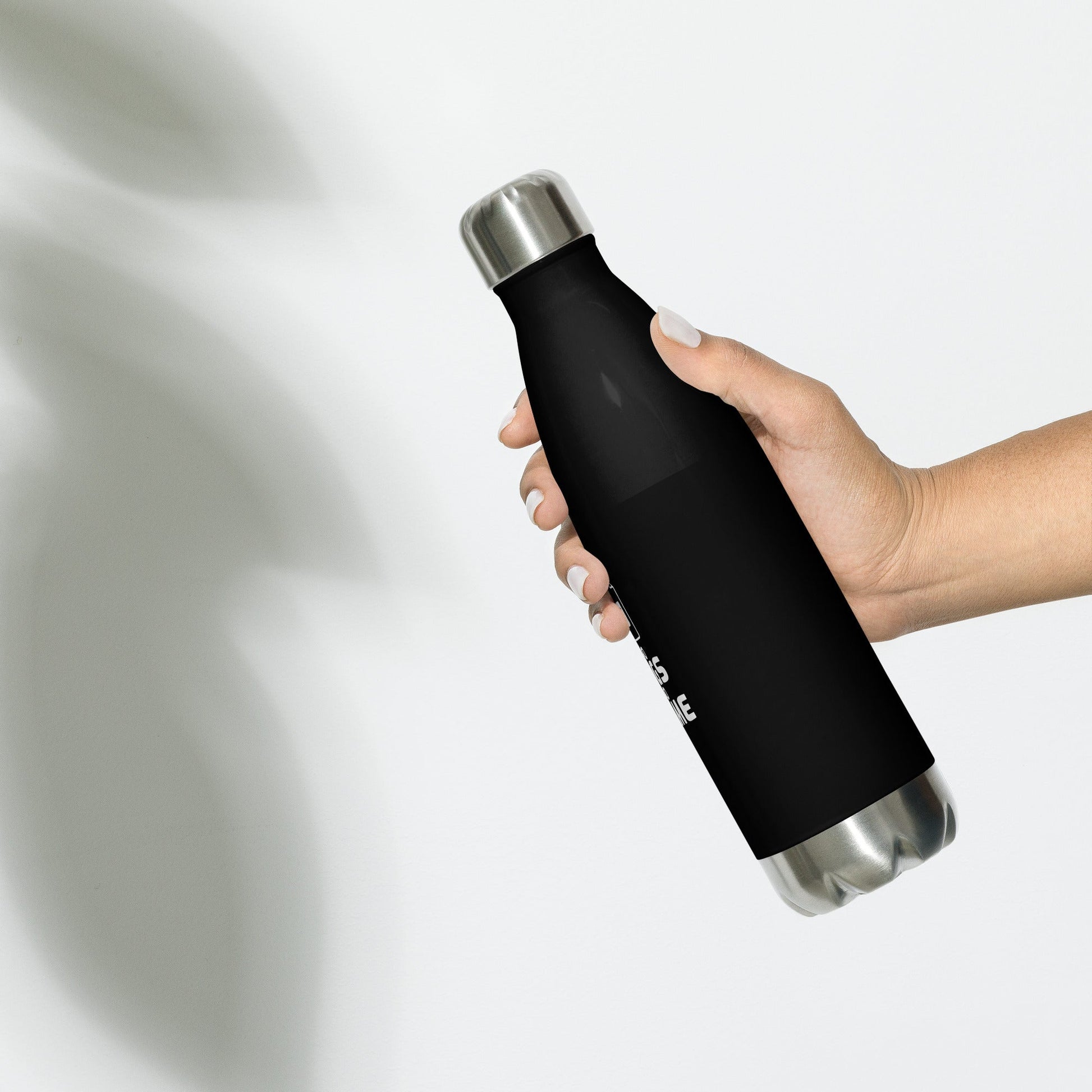 No Logs No Crime - Stainless steel water bottle by DarkByteGear
