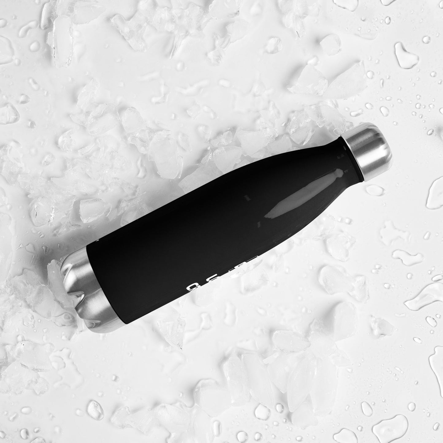 No Logs No Crime - Stainless steel water bottle by DarkByteGear