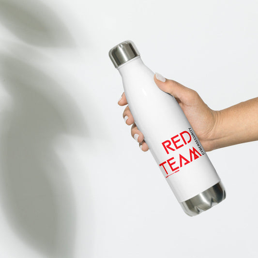 Cyber Security Red Team v4 - Stainless Steel Water Bottle by DarkByteGear