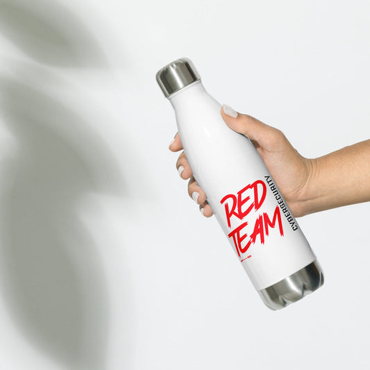 Cyber Security Red Team v6 - Stainless Steel Water Bottle by DarkByteGear