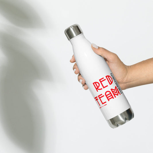 Cyber Security Red Team v5 - Stainless Steel Water Bottle by DarkByteGear