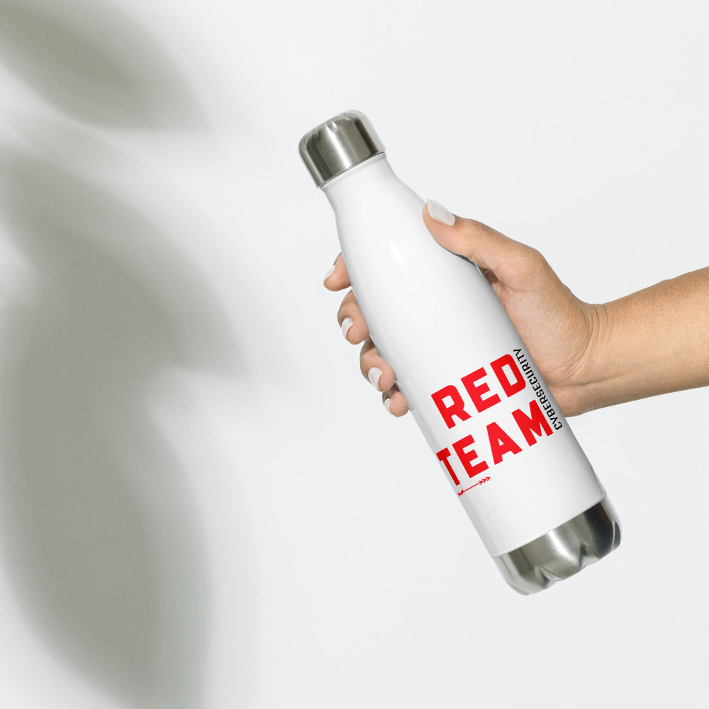 Cyber Security Red Team v7 - Stainless Steel Water Bottle by DarkByteGear