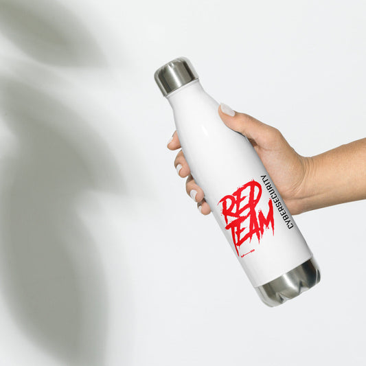 Cyber Security Red Team V10 - Stainless Steel Water Bottle by DarkByteGear