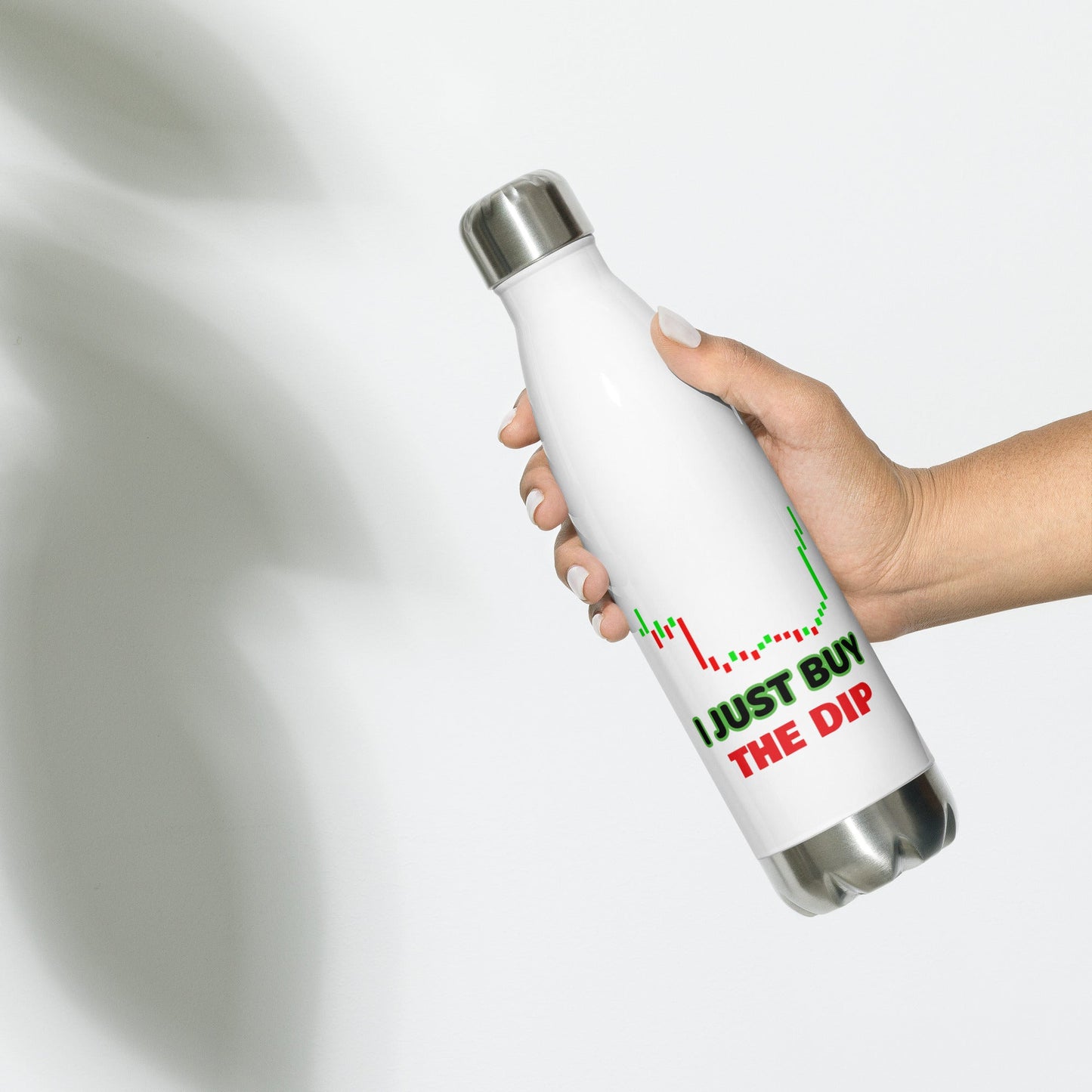 I just Buy the Dip - Stainless Steel Water Bottle by DarkByteGear