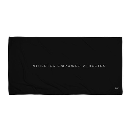 Athletes Empower Athletes - Towel by DarkByteGear