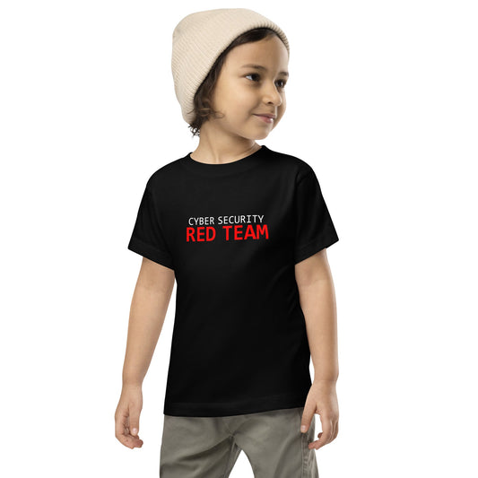 Cybersecurity Red Team - Junior - Toddler Short Sleeve Tee by DarkByteGear
