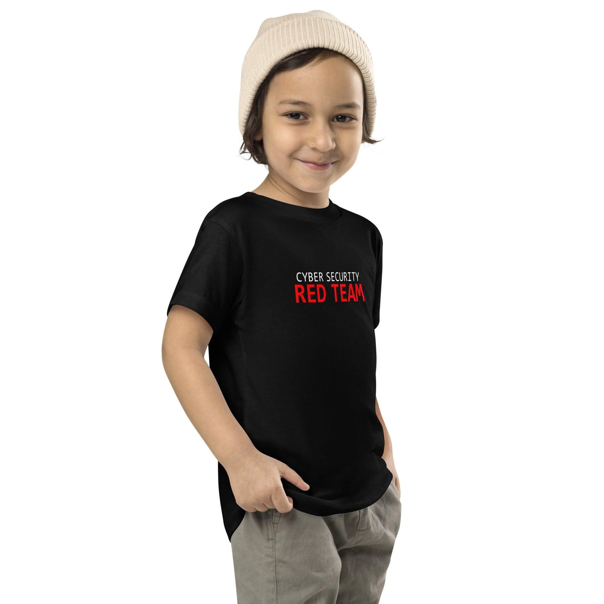 Cybersecurity Red Team - Junior - Toddler Short Sleeve Tee by DarkByteGear
