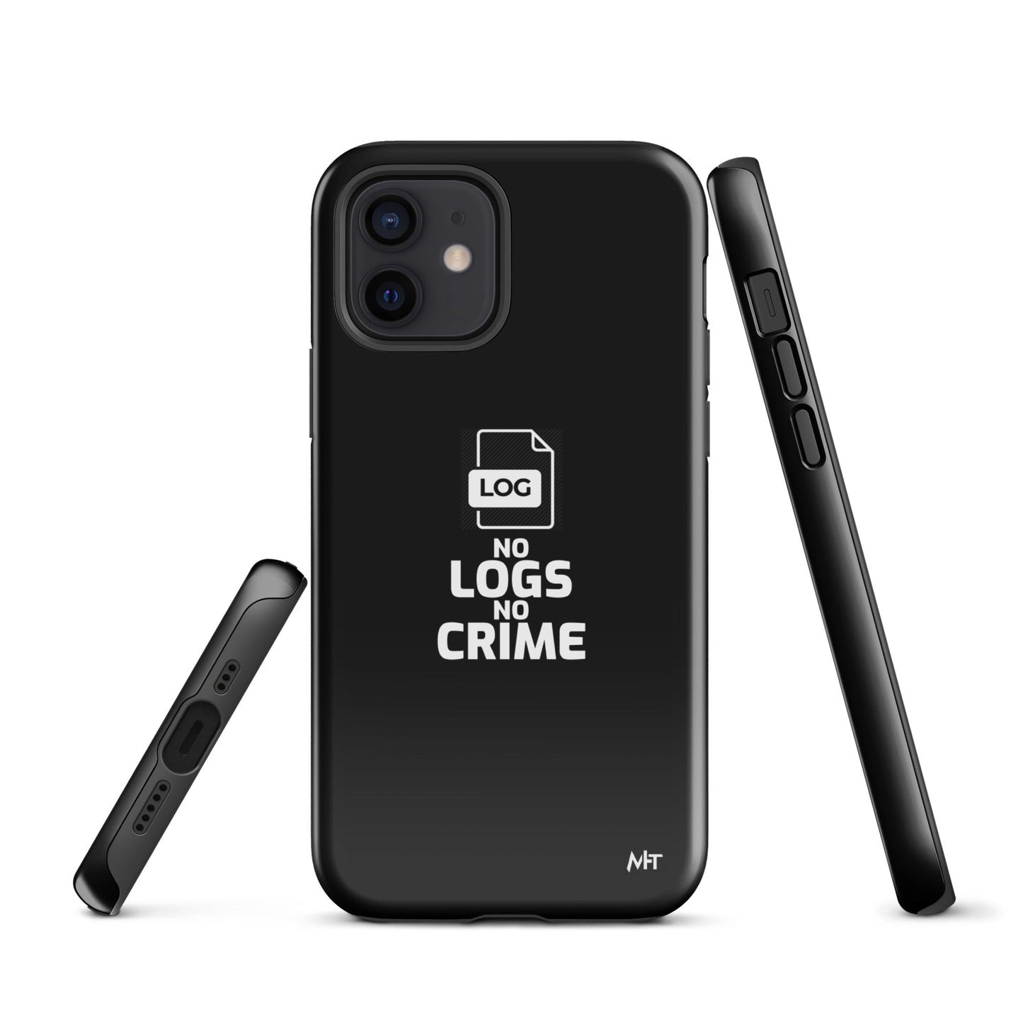No Logs No Crime - Tough Case for iPhone® by DarkByteGear