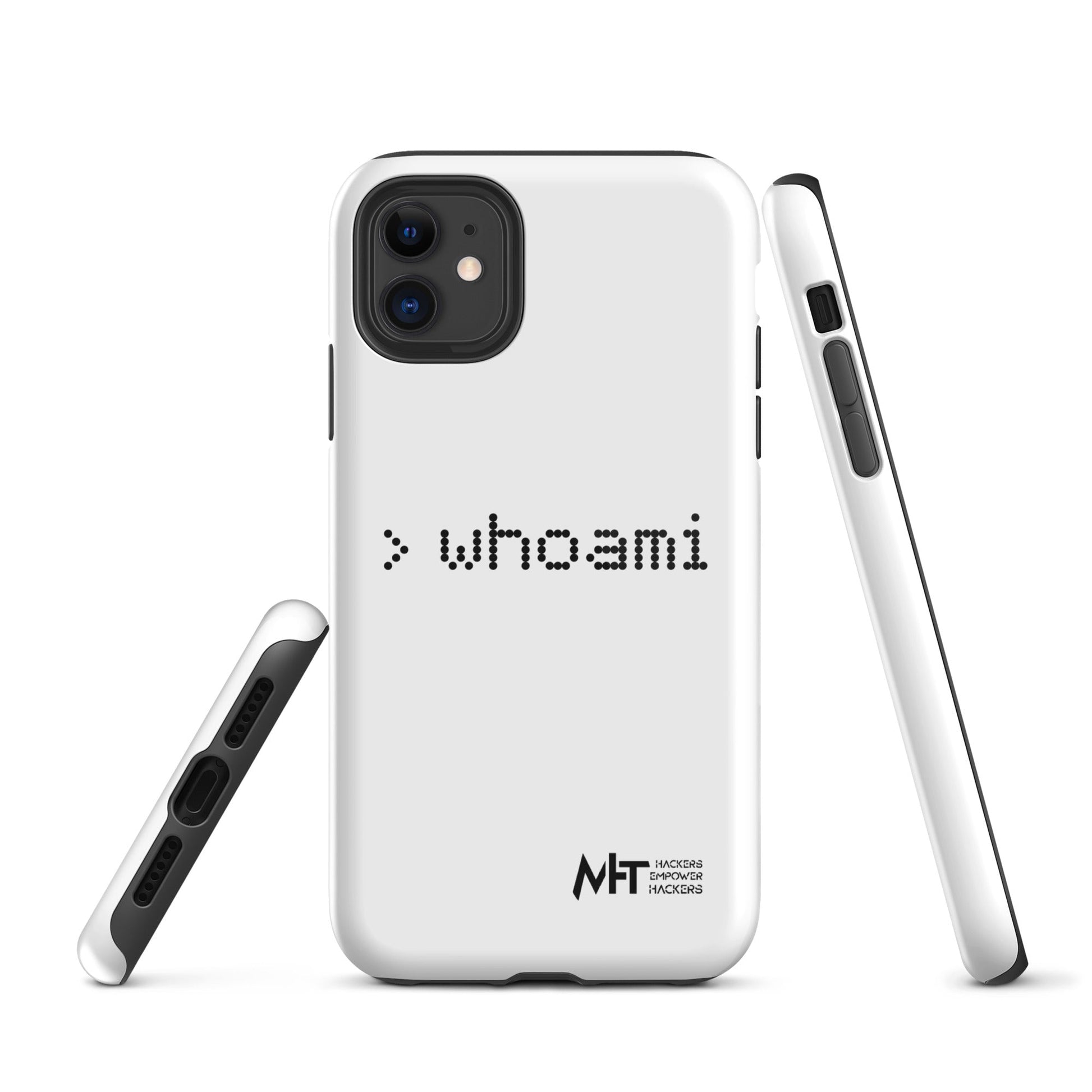 Whoami - Tough iPhone case by DarkByteGear