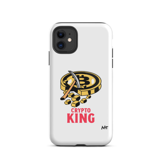 Crypto King - Tough iPhone case by DarkByteGear