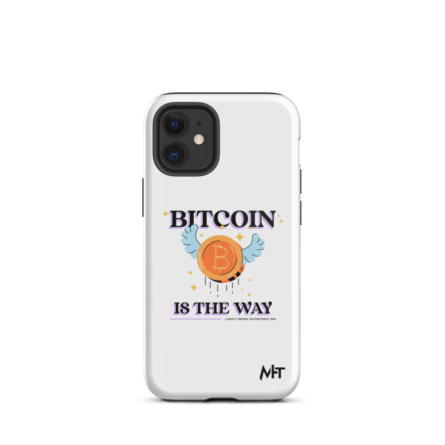 Bitcoin is the way - Tough iPhone case by DarkByteGear