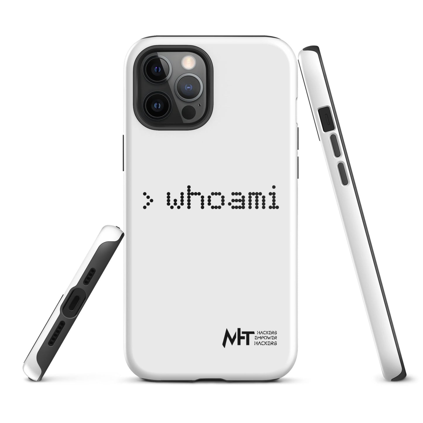 Whoami - Tough iPhone case by DarkByteGear