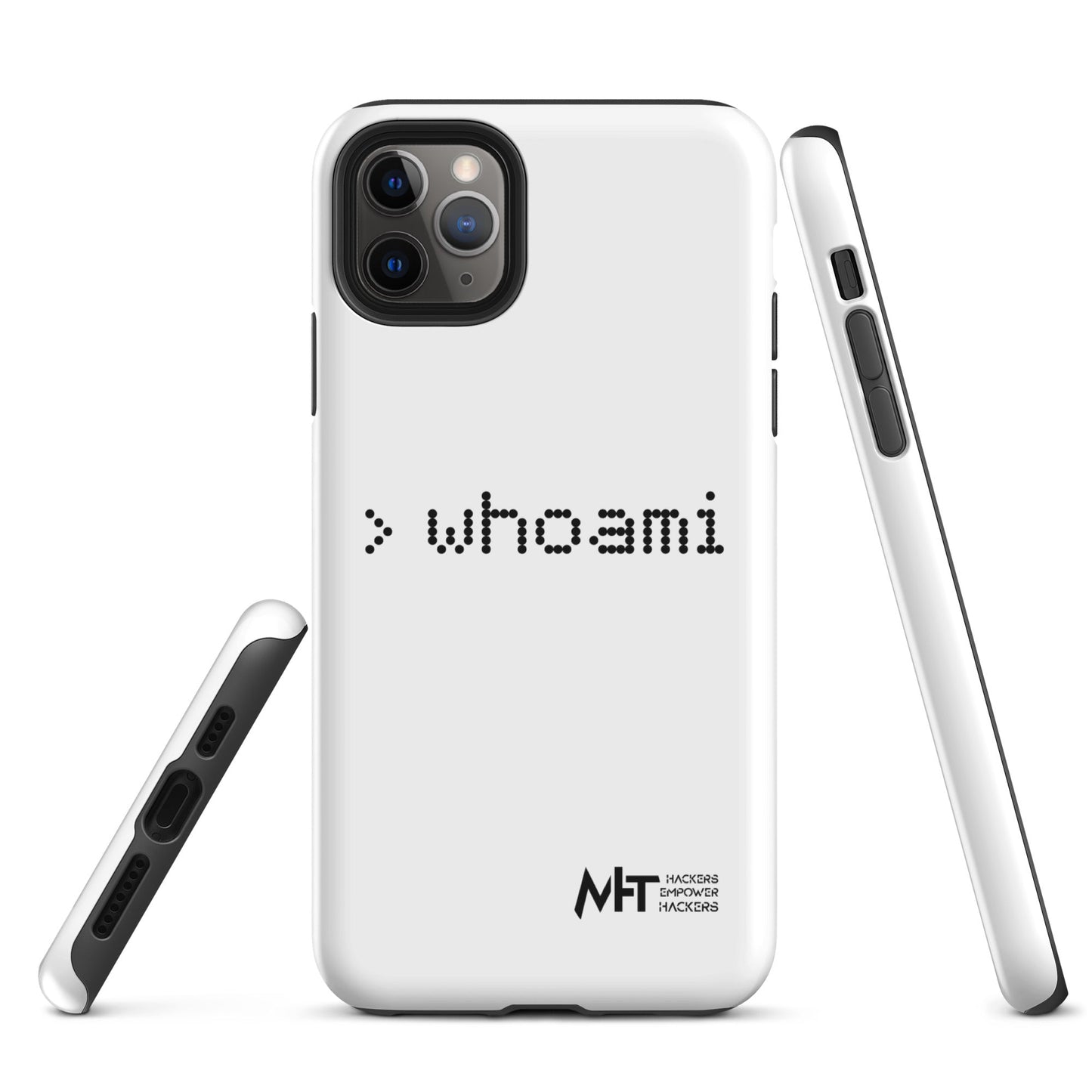 Whoami - Tough iPhone case by DarkByteGear