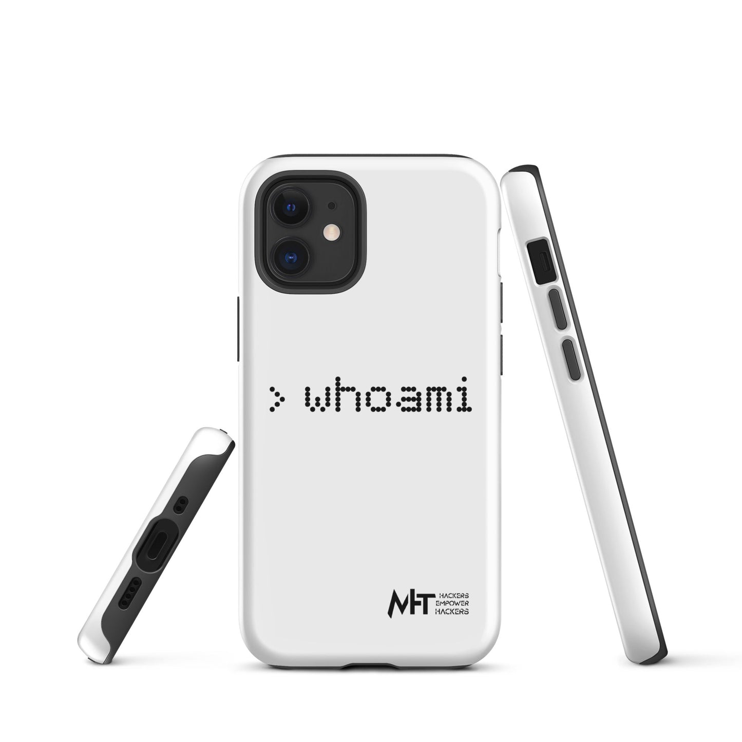 Whoami - Tough iPhone case by DarkByteGear
