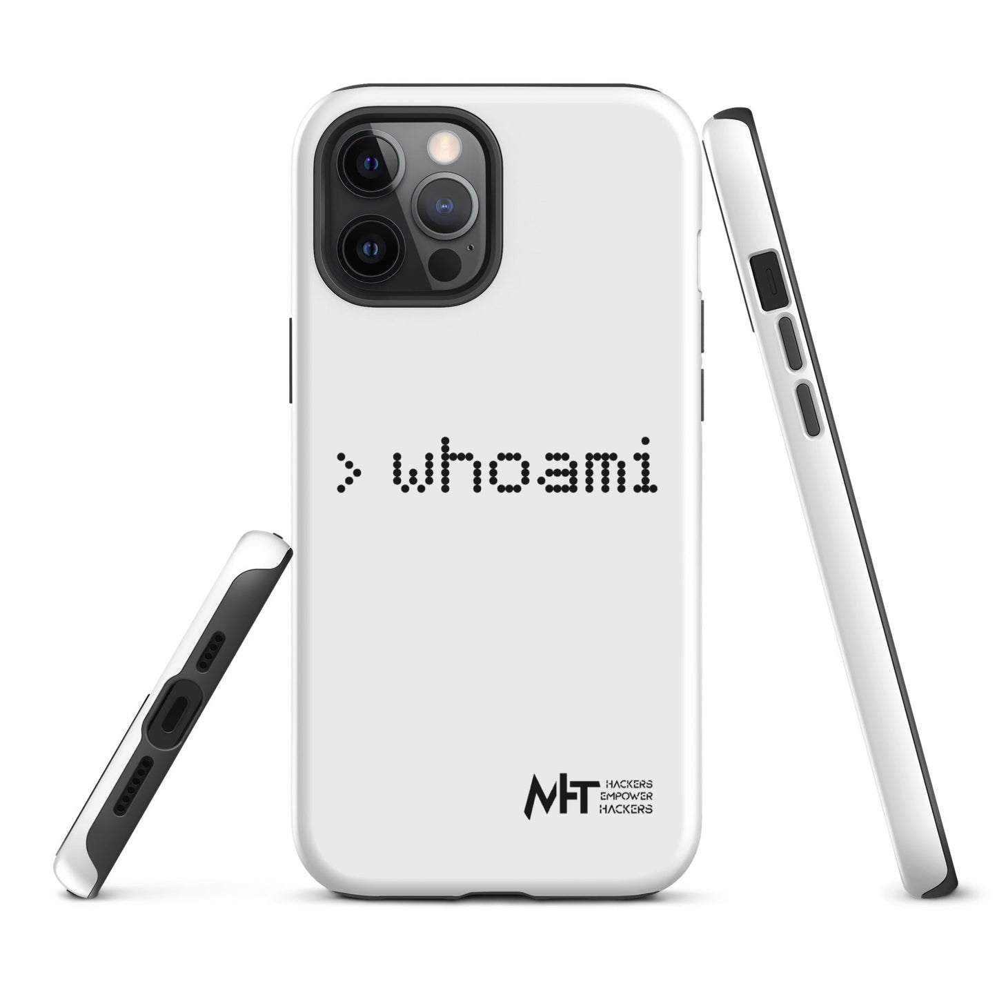 Whoami - Tough iPhone case by DarkByteGear