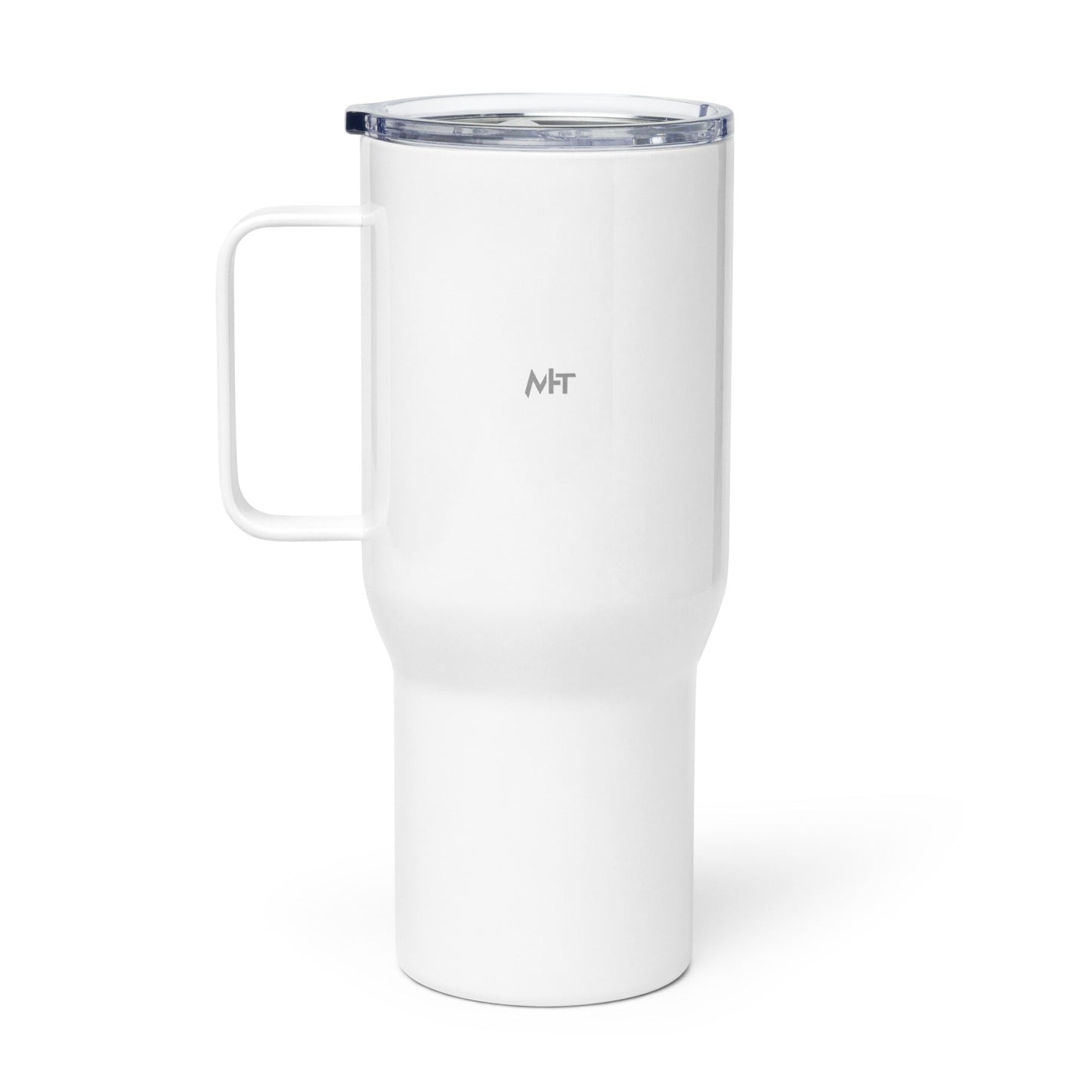Athletes Empower Athletes - Travel mug with a handle by DarkByteGear