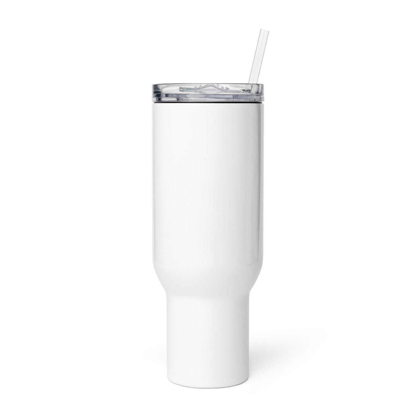Athletes Empower Athletes - Travel mug with a handle by DarkByteGear