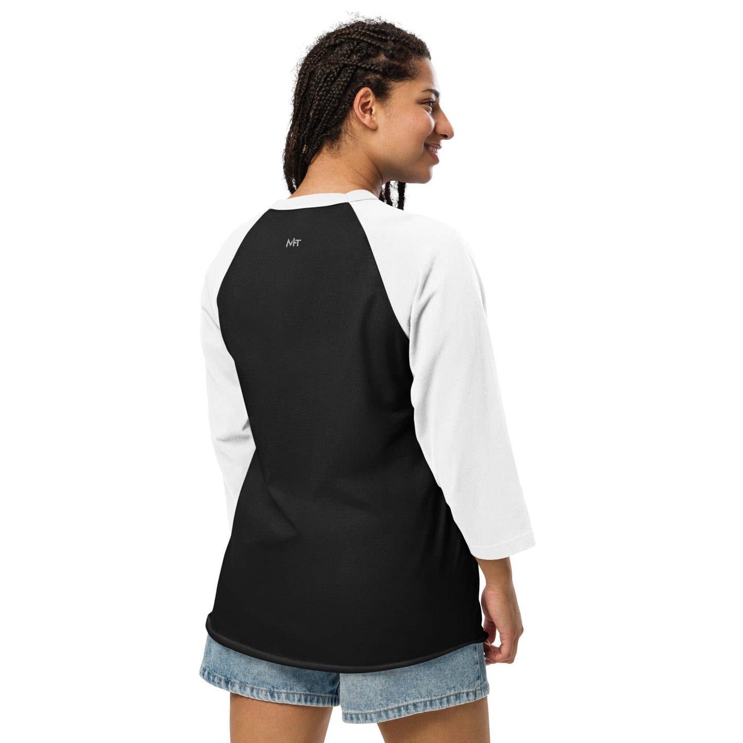 Athletes Empower Athletes - 3/4 sleeve raglan shirt by DarkByteGear