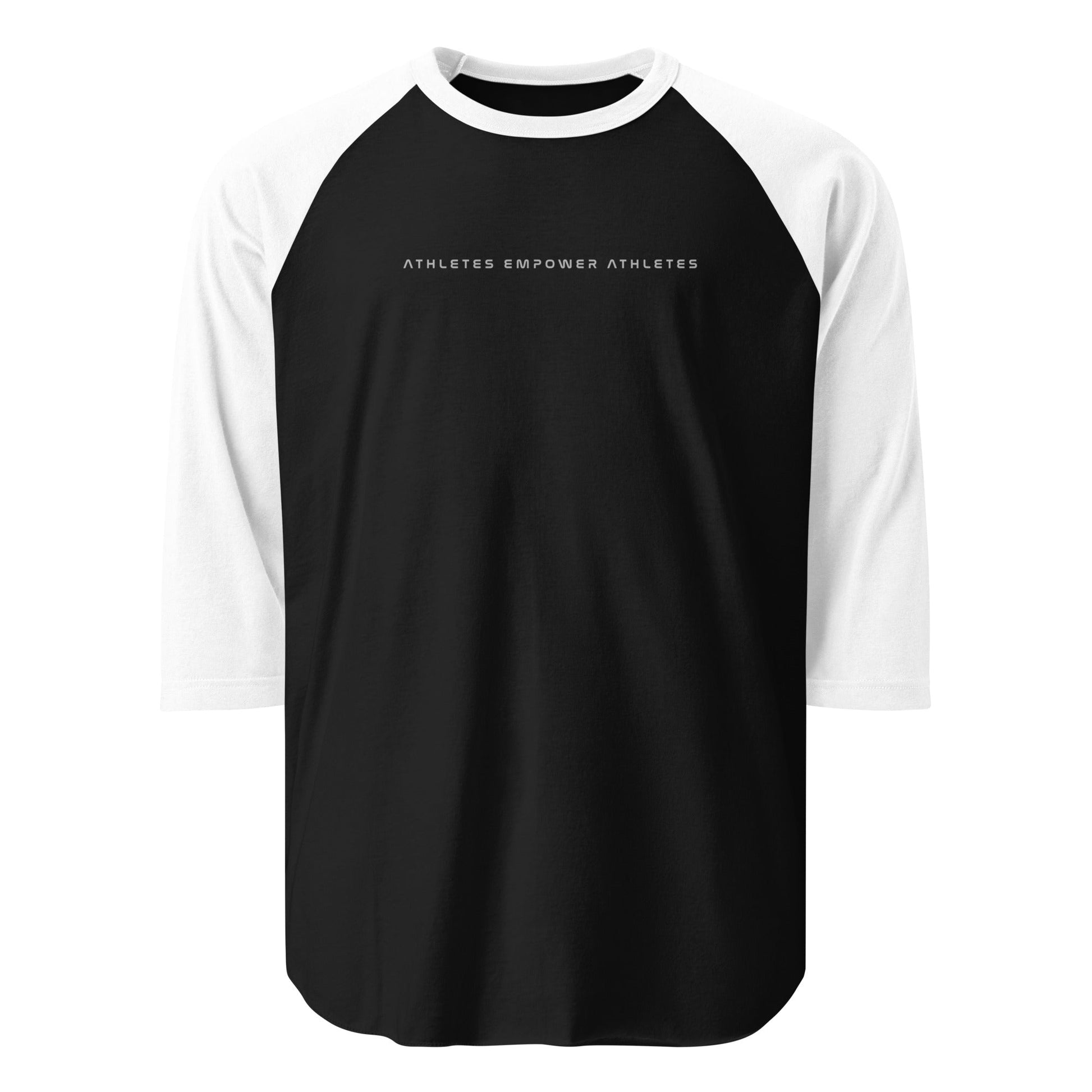 Athletes Empower Athletes - 3/4 sleeve raglan shirt by DarkByteGear