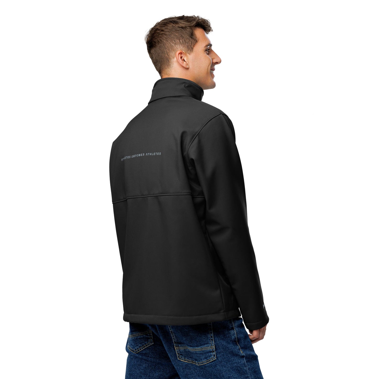Athletes Empower Athletes - Columbia soft shell jacket by DarkByteGear