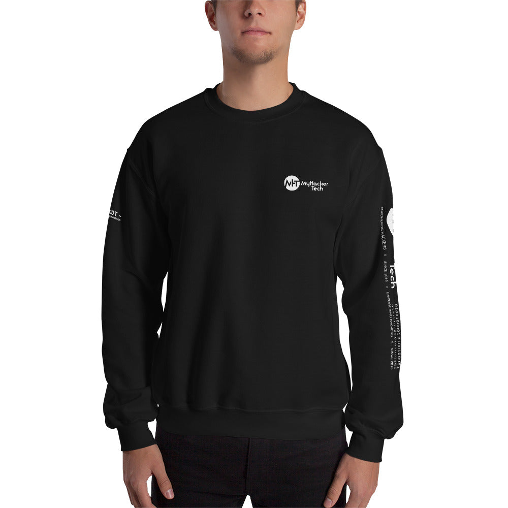 i am root - Unisex Sweatshirt (all sides desing) by DarkByteGear