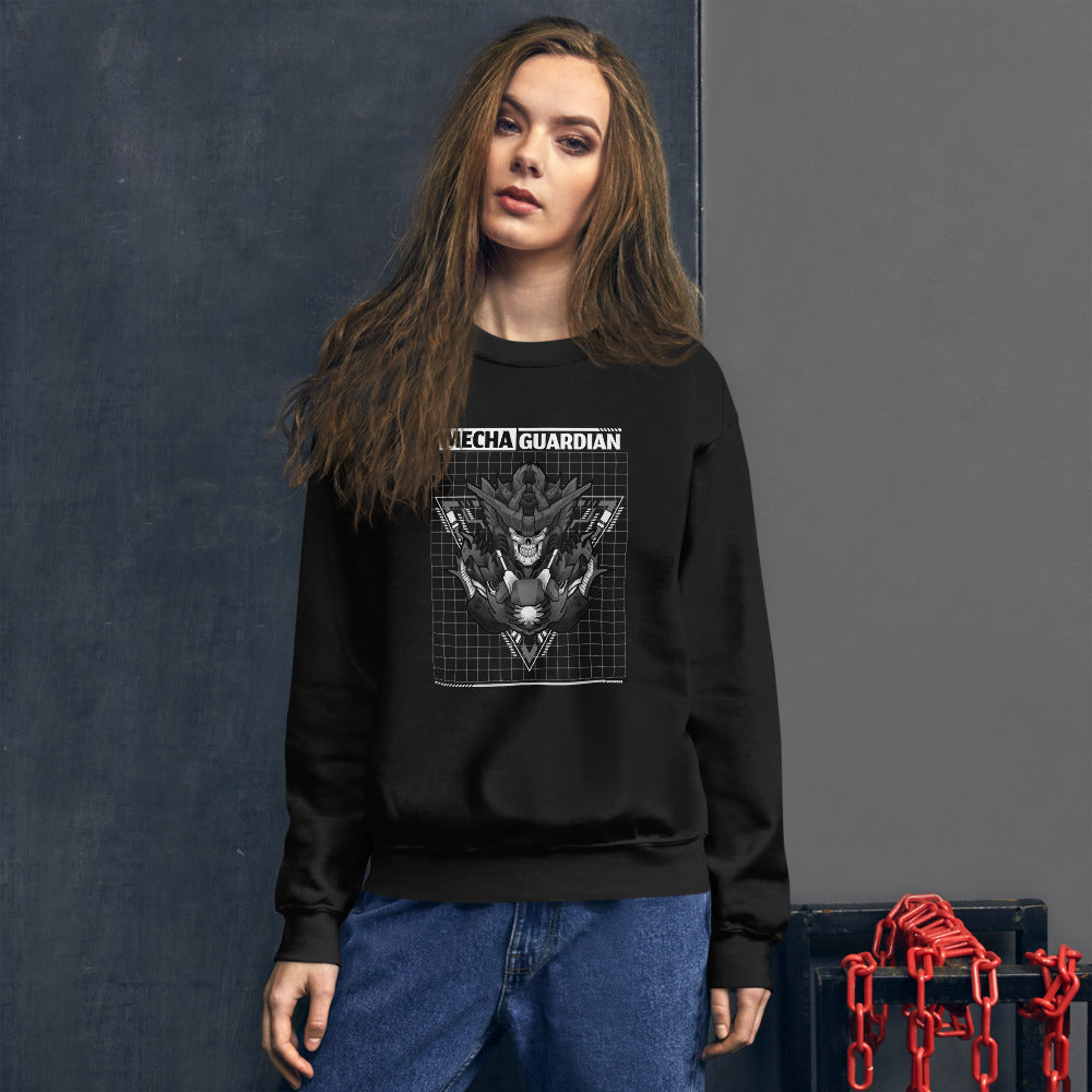 Mecha Guardian - Unisex Sweatshirt by DarkByteGear