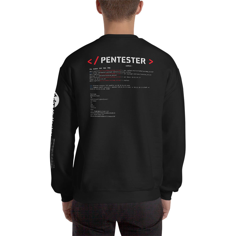 Pentester v1 - Unisex Sweatshirt (all side print) by DarkByteGear