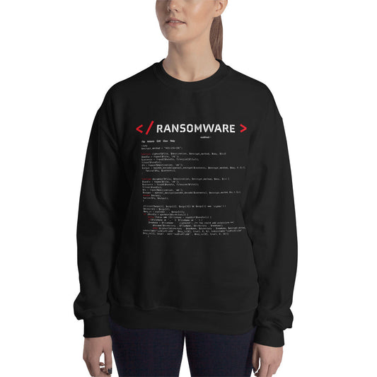 Ransomware - Unisex Sweatshirt by DarkByteGear
