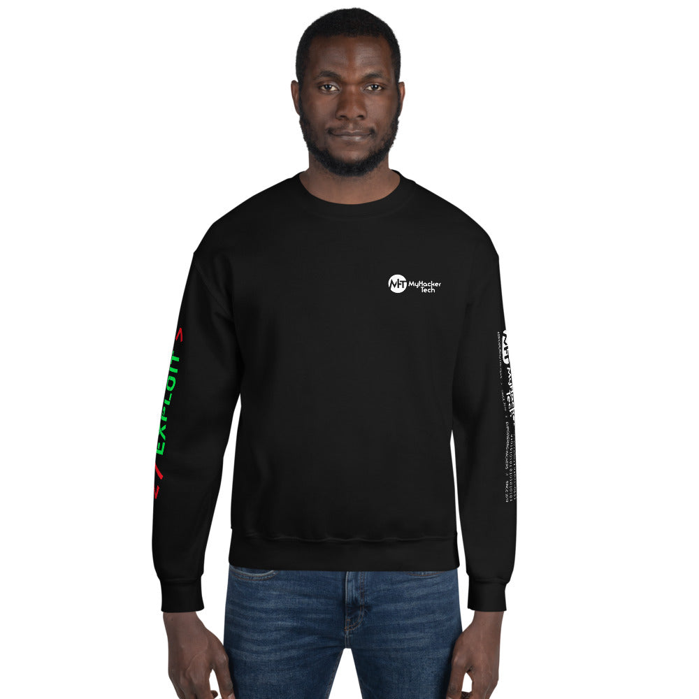Exploit - Unisex Sweatshirt (all sides print) by DarkByteGear