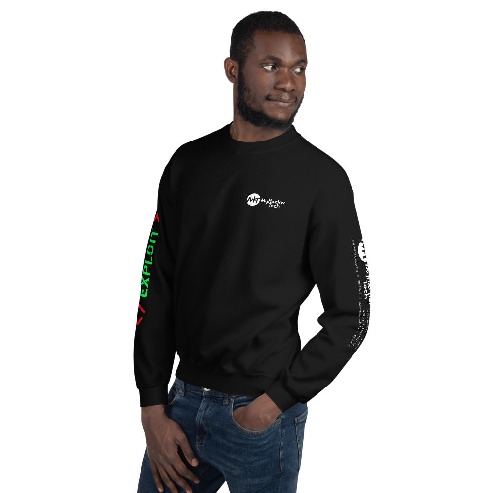 Exploit - Unisex Sweatshirt (all sides print) by DarkByteGear
