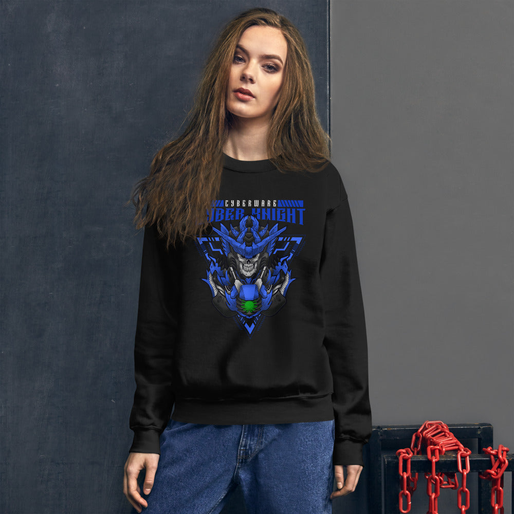 CyberWare Cyber knight - Unisex Sweatshirt by DarkByteGear