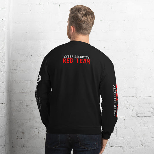 Cyber security red team - Unisex Sweatshirt (all sides print) by DarkByteGear