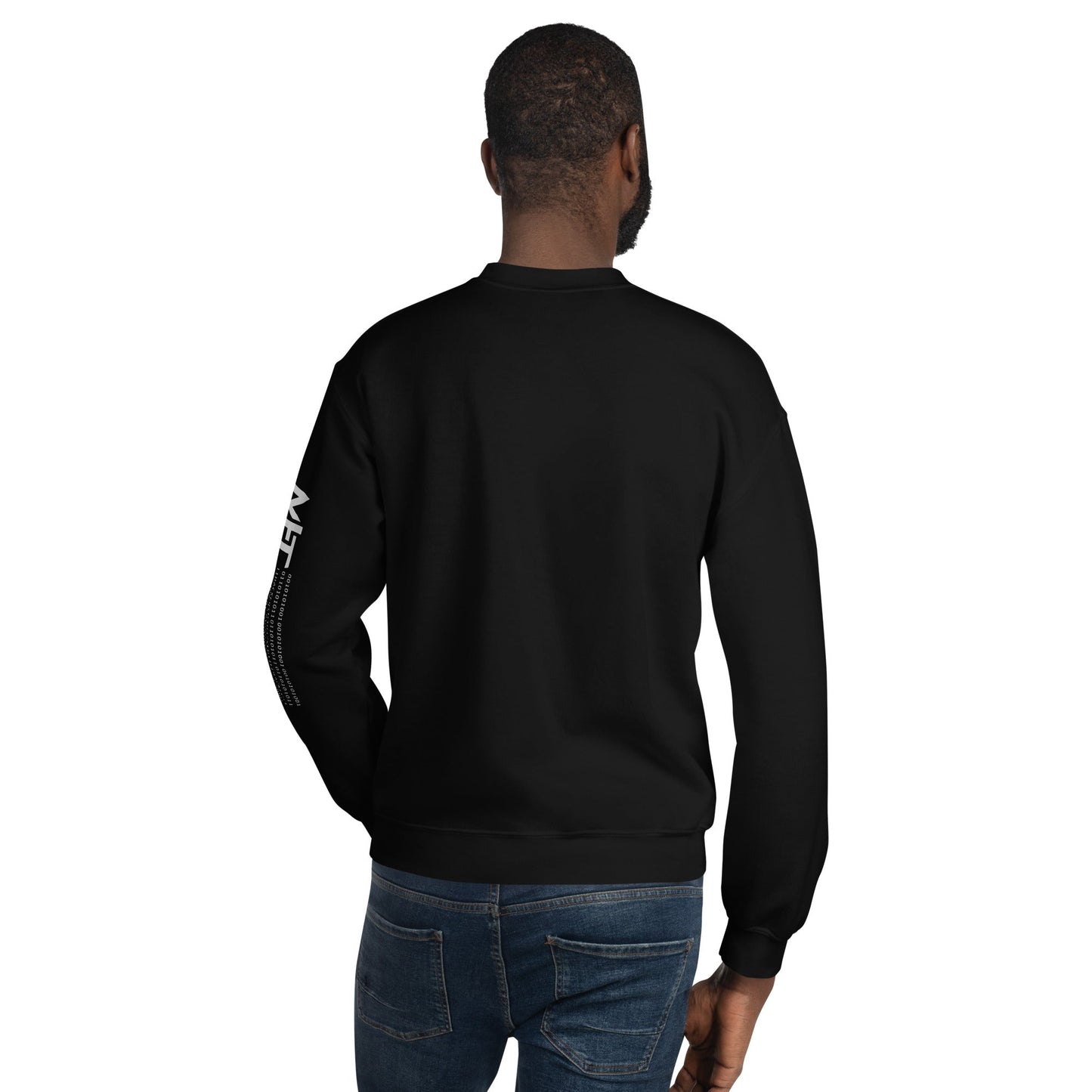 Your Lack of Bitcoin is Disturbing Unisex Sweatshirt by DarkByteGear