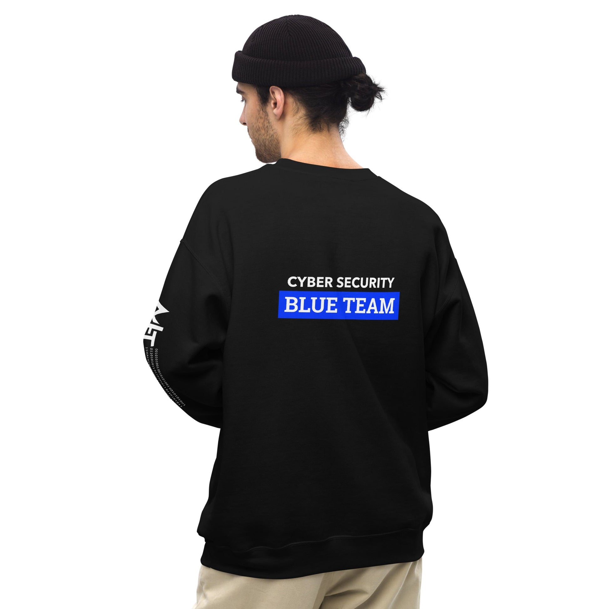 Cyber Security Blue Team V6 - Unisex Sweatshirt ( Back Print ) by DarkByteGear