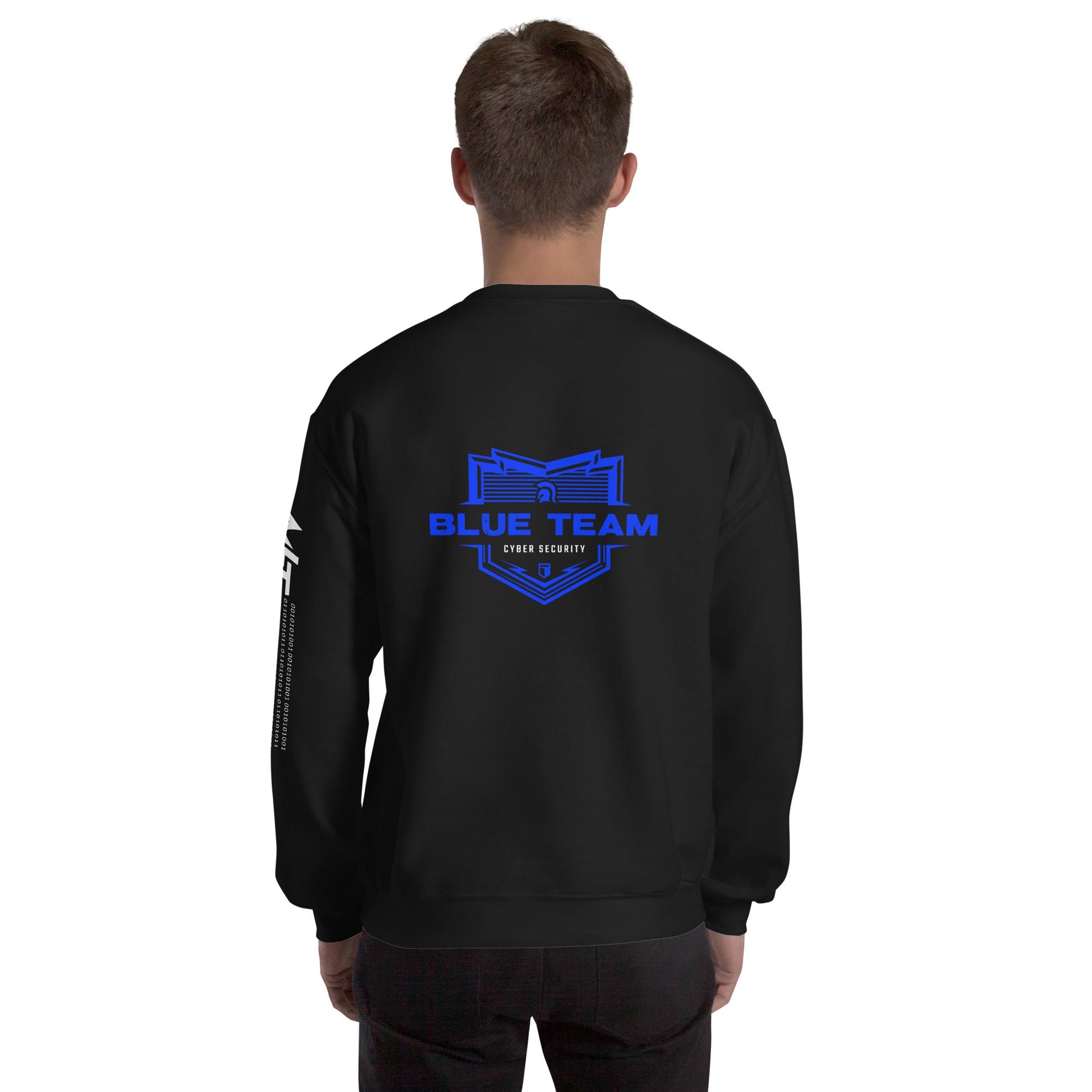Cyber Security Blue Team V14 - Unisex Sweatshirt ( Back Print ) by DarkByteGear