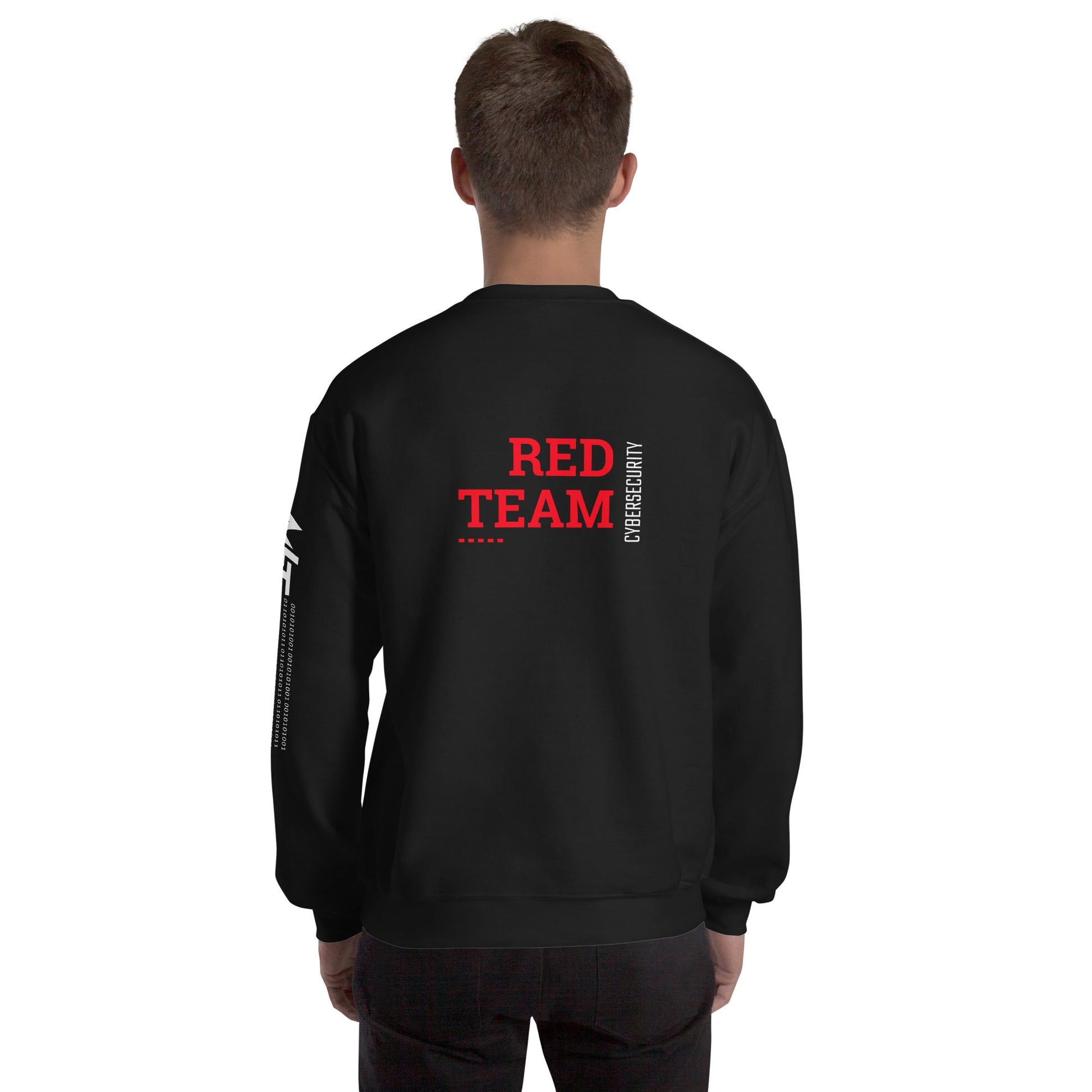 Cyber Security Red Team V12 - Unisex Sweatshirt ( Back Print ) by DarkByteGear