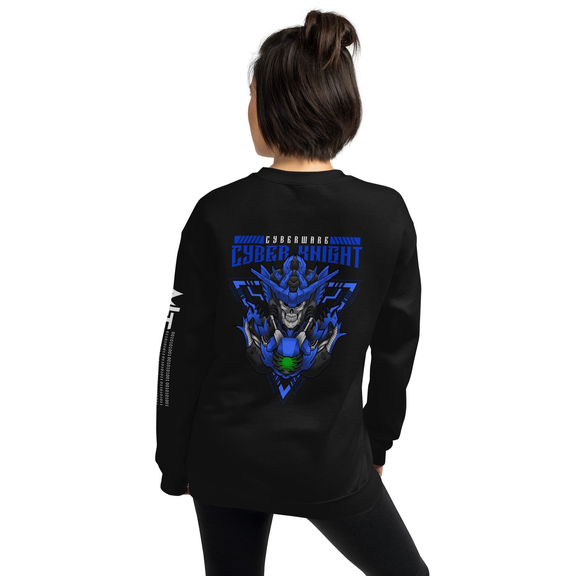 CyberWare Cyber knight - Unisex Sweatshirt by DarkByteGear