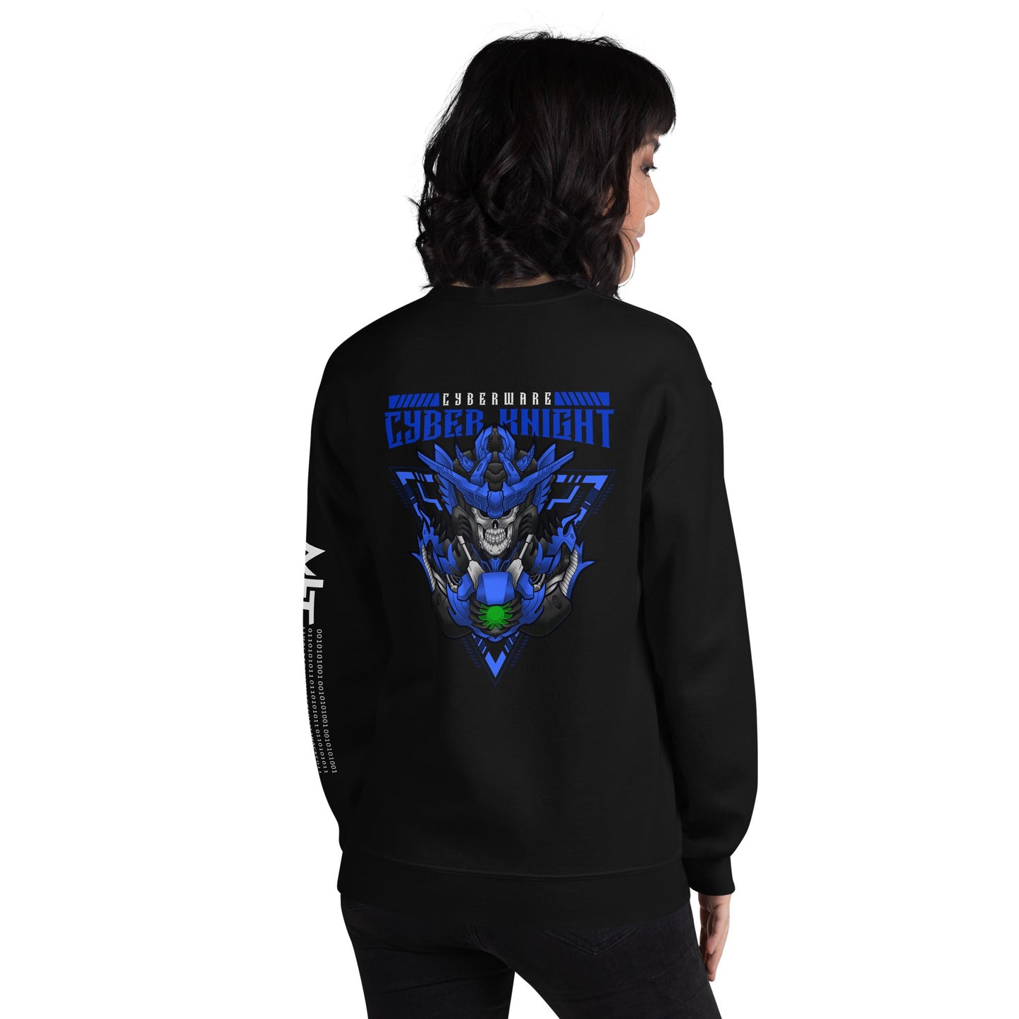CyberWare Cyber knight - Unisex Sweatshirt by DarkByteGear