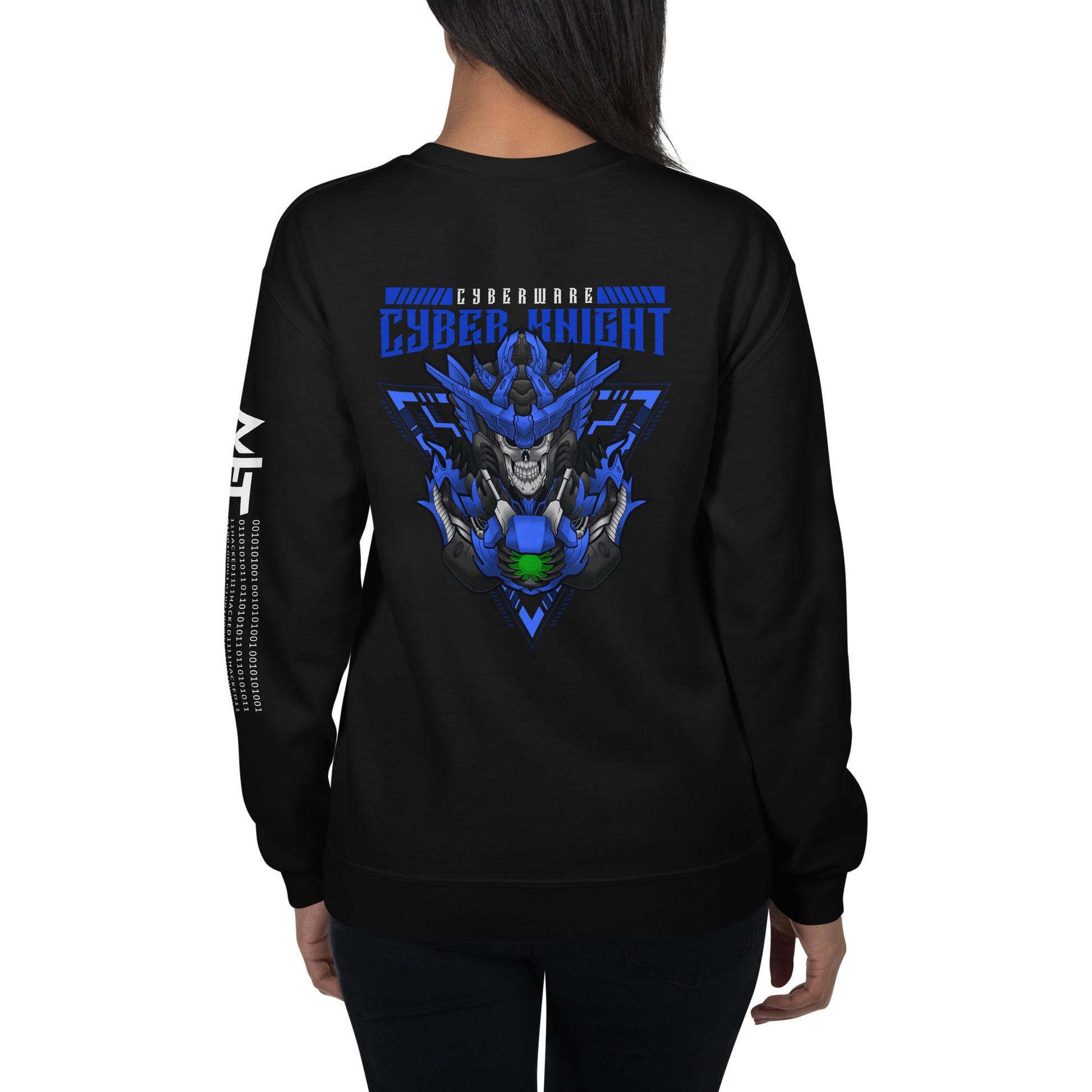 CyberWare Cyber knight - Unisex Sweatshirt by DarkByteGear