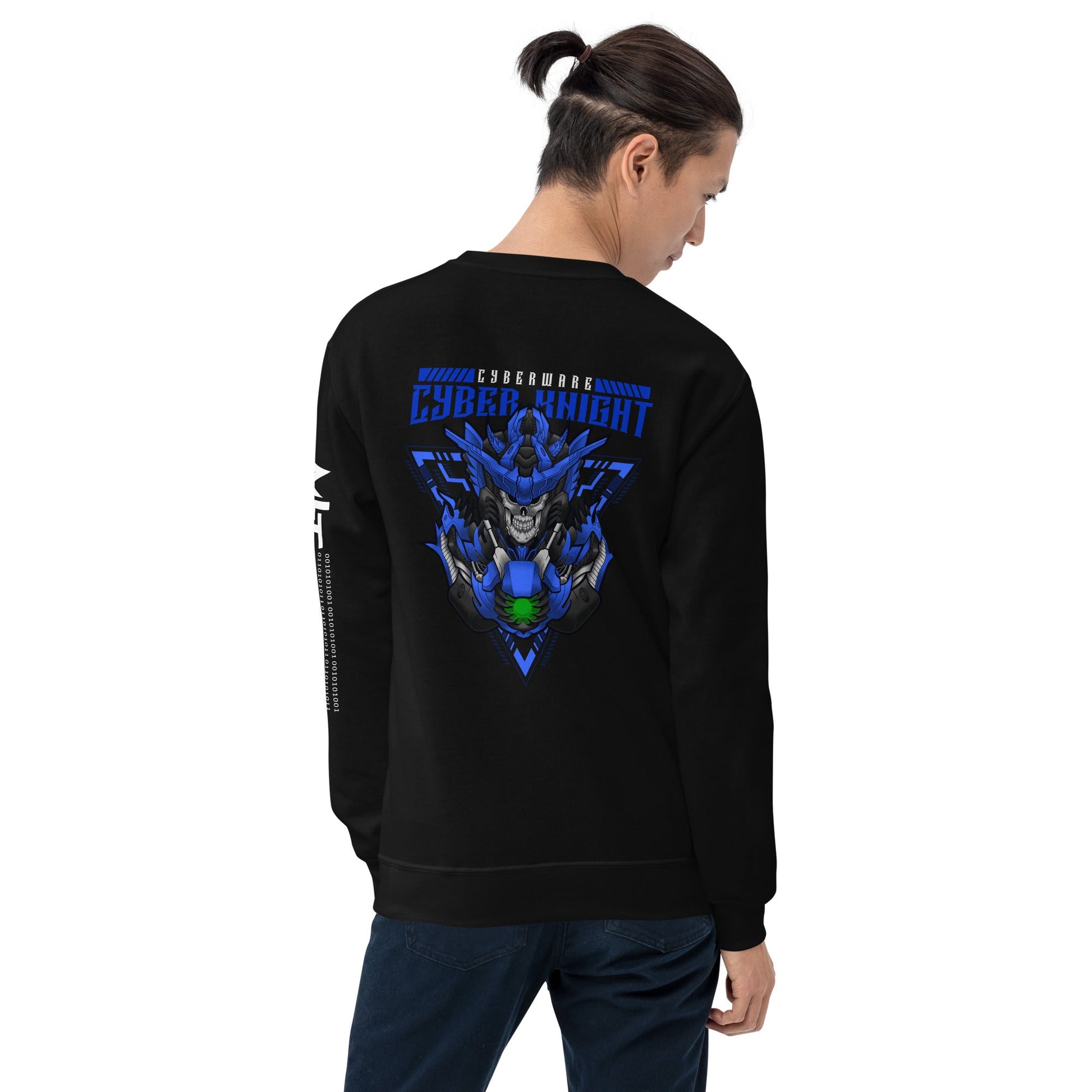 CyberWare Cyber knight - Unisex Sweatshirt by DarkByteGear