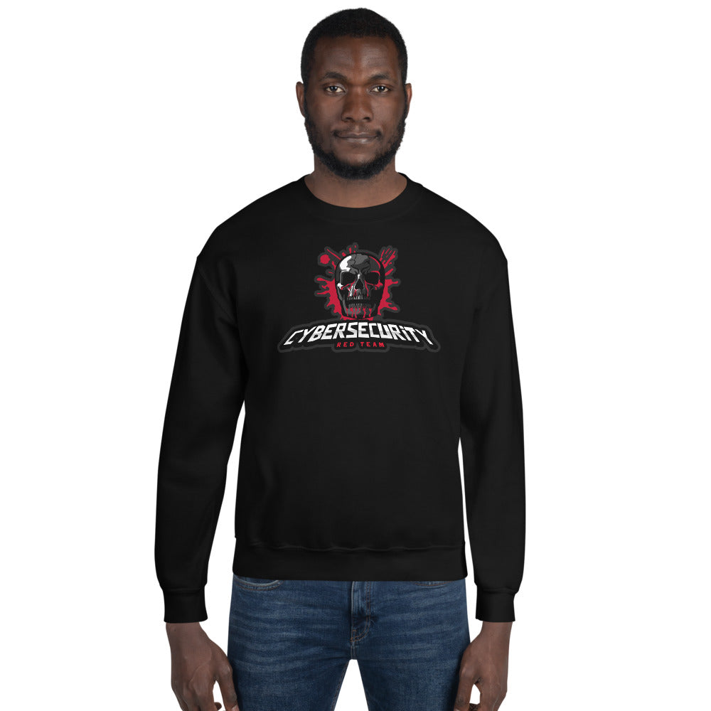 Cybersecurity Red Team v4 - Unisex Sweatshirt by DarkByteGear